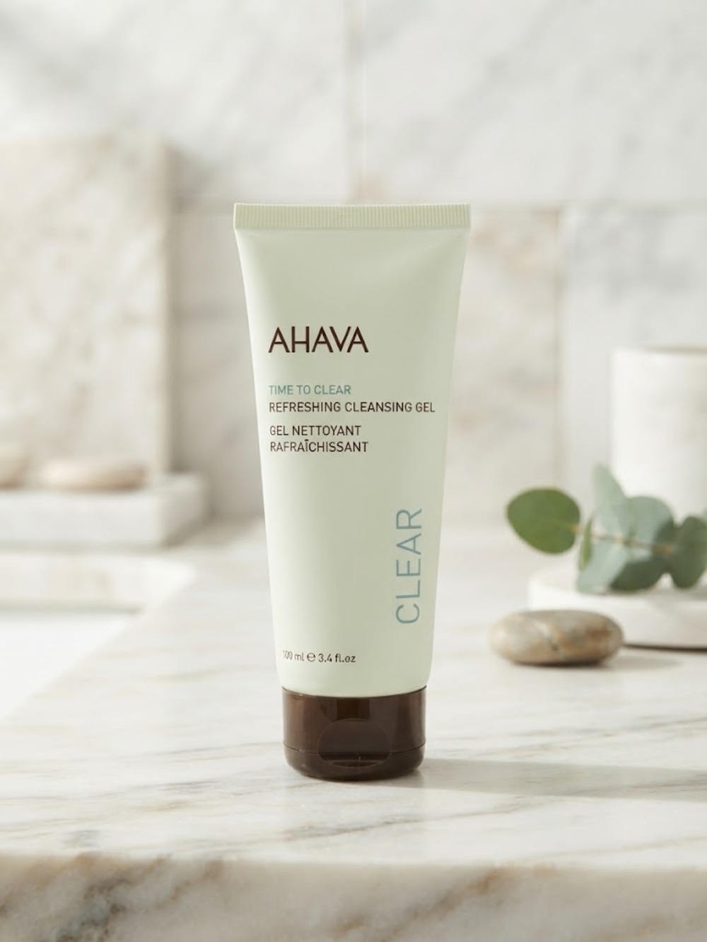 AHAVA Time to Clear Refreshing Cleansing Gel (3.4 oz / 100 ml)